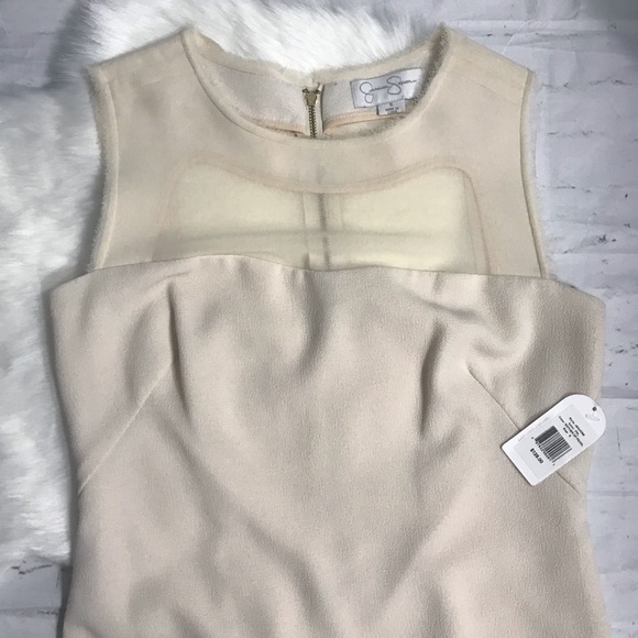NWT Jessica Simpson Mother of Pearl Sheath Dress 6 - Picture 2 of 8